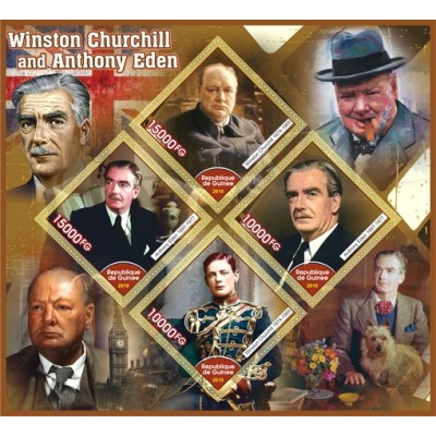 Великие люди Уинстон Черчилль и Антони Иден